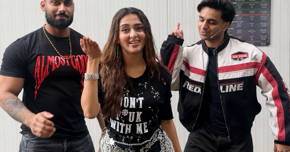 Tejasswi Prakash & Aarush Bhola Enjoy The Viral Dance Craze
