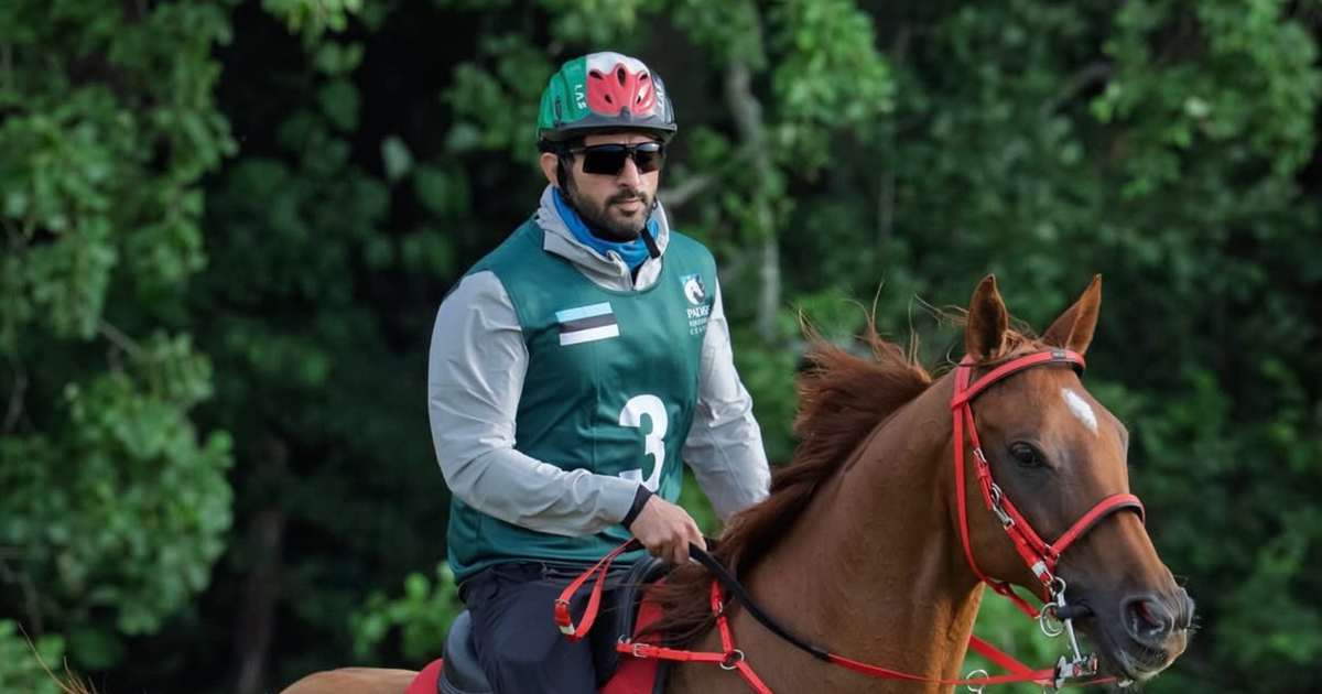 Sheikh Hamdan Wins International Endurance Festival in Estonia Sheikh Hamdan Wins International Endurance Festival in Estonia