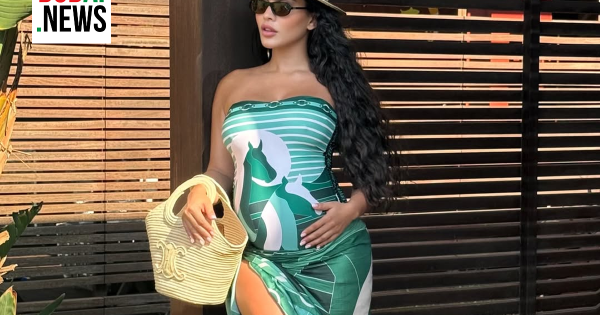 Youmna Khoury Kiziloz Lights Up Golden Hour In Emerald