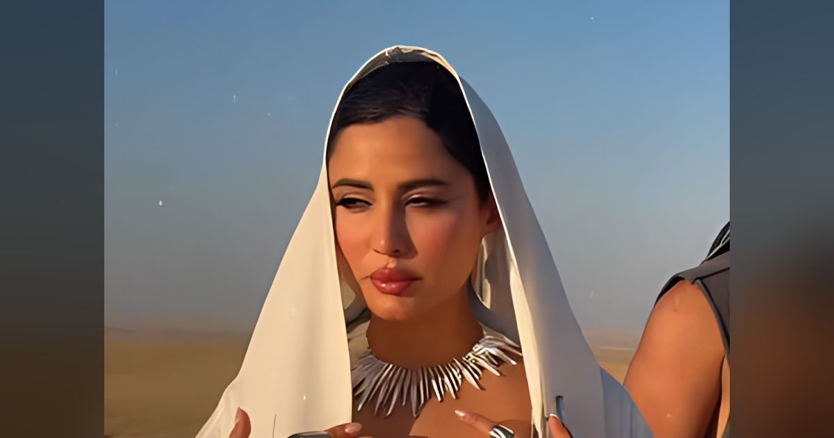 Nouran Maged Looks Every Bit Of A Desert Royalty In White