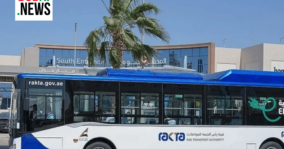 Tank Bus Rukh RAK Electric Bus: Free Rides on the Purple Route for a Month