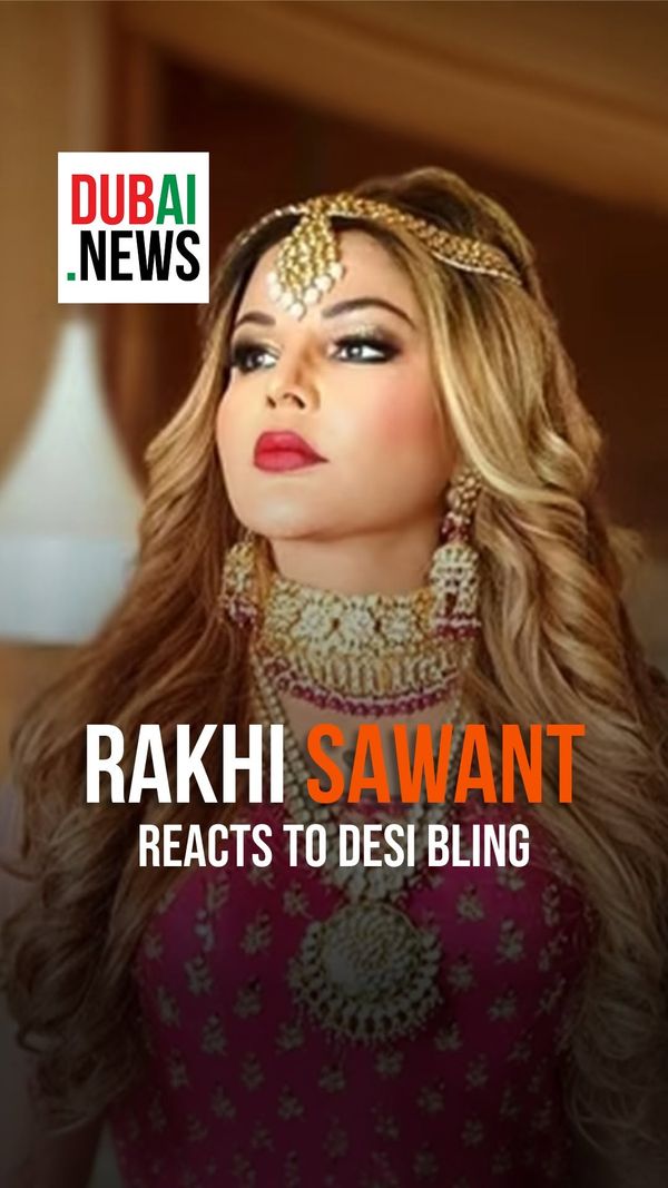 Rakhi Sawant reacting to Desi Bling honestly sounds like PEAK reality TV chaos.