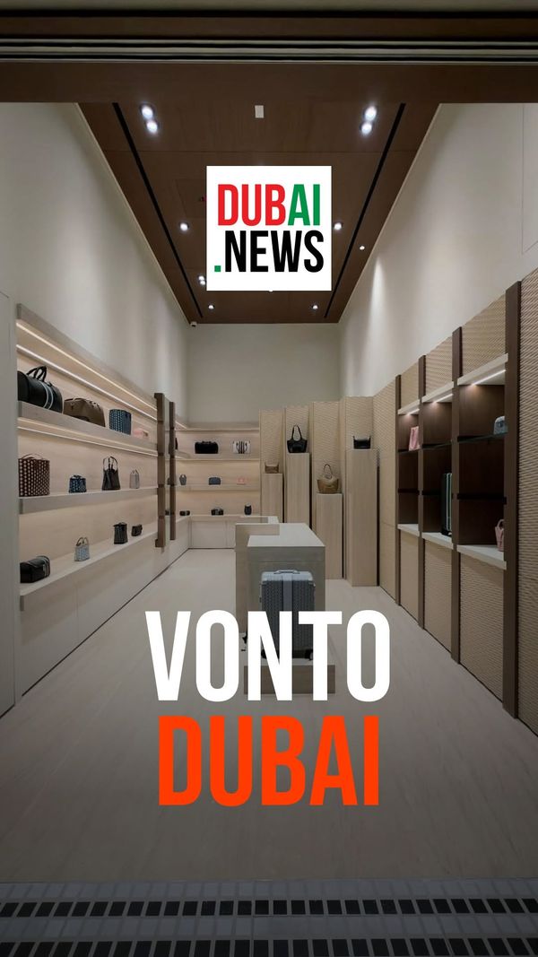 VONTO just opened its first Dubai Mall store and you can now customise your luxury bag with…
