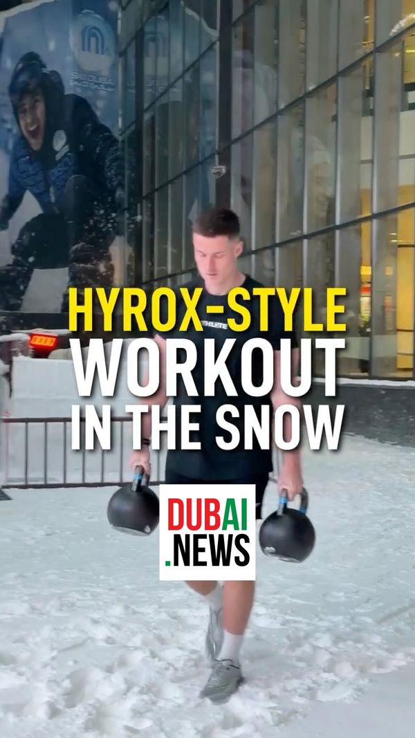 Running through snow is hard.