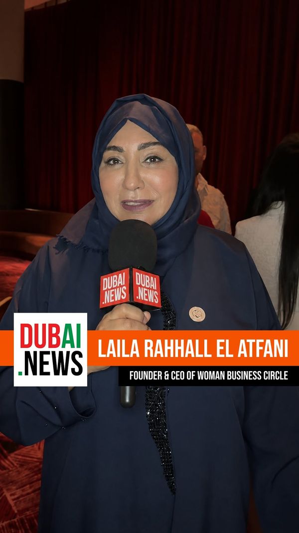 Laila Rahhall El Atfani of the Women in Business Circle was at No. 100 and her message for the…