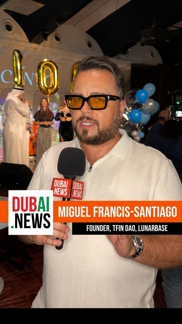 Miguel Francis Santiago was reporting live for Dubai.News from inside Dubai Opera at No. 100 and…