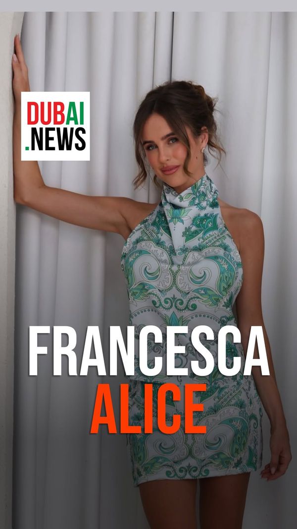 French Riviera energy meets Dubai fashion.