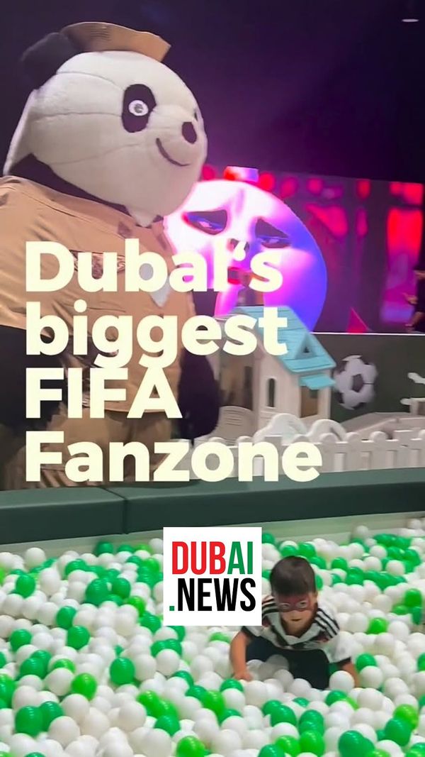 A 24-hour World Cup fan zone just took over Dubai.