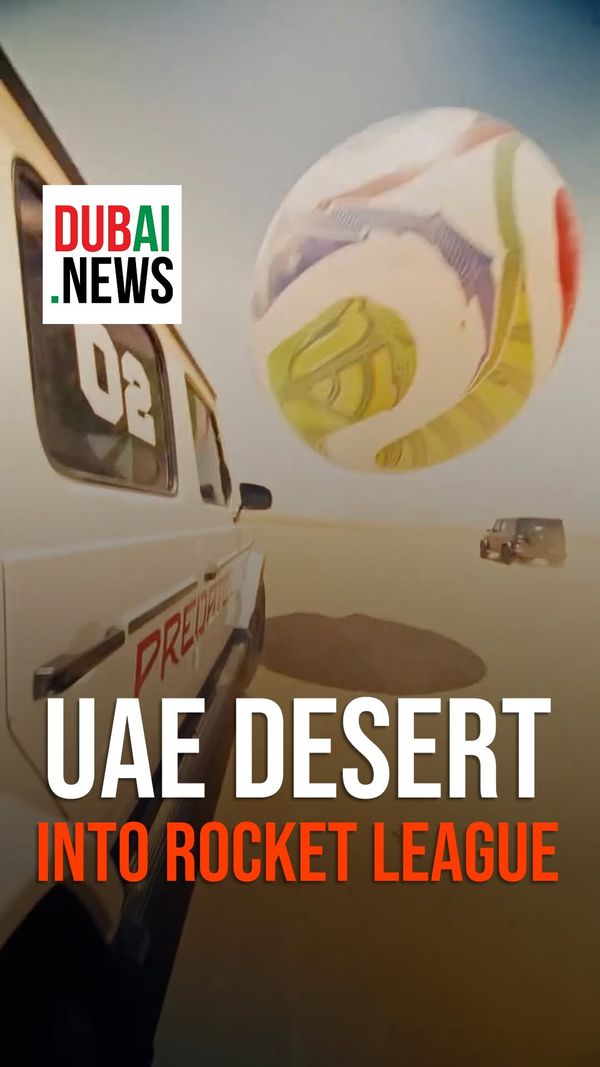 Rocket League in the desert wasn't on our 2026 bingo card.