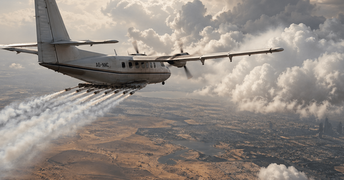 UAE Cloud Seeding: 80 Missions Bring Rain to Dubai